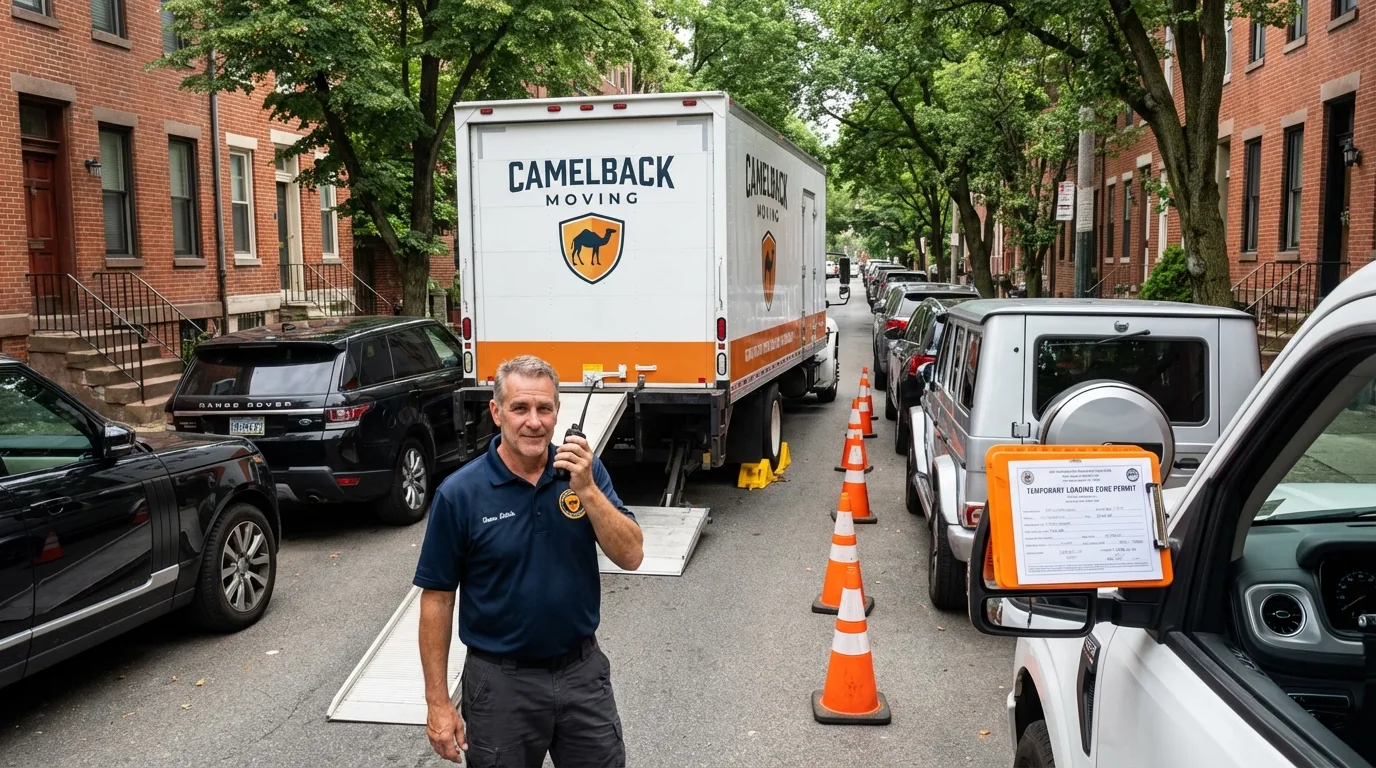 City street loading permit setup in Portsmouth, NH
